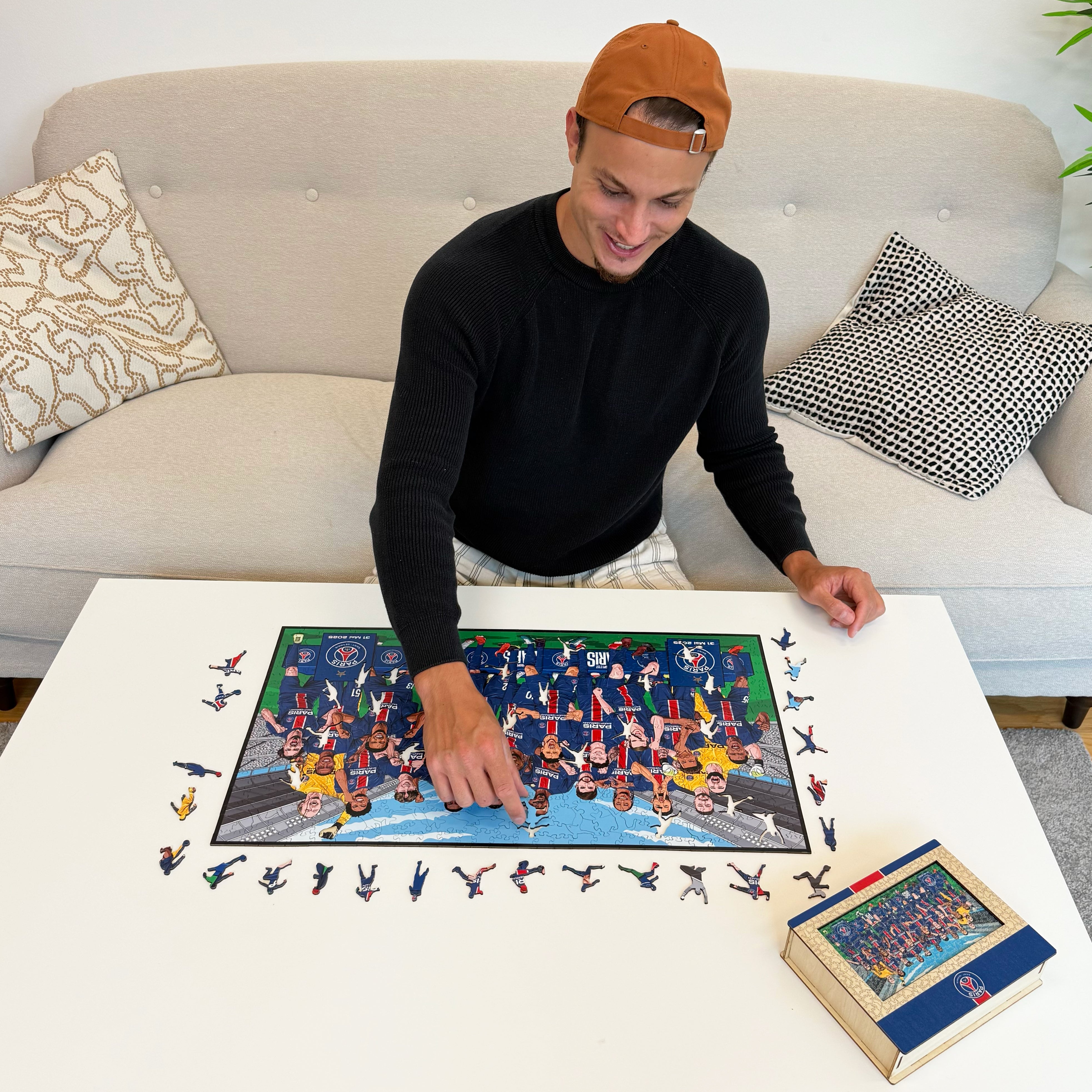 PSG FC® Treble Winners 24/25 - Wooden Puzzle