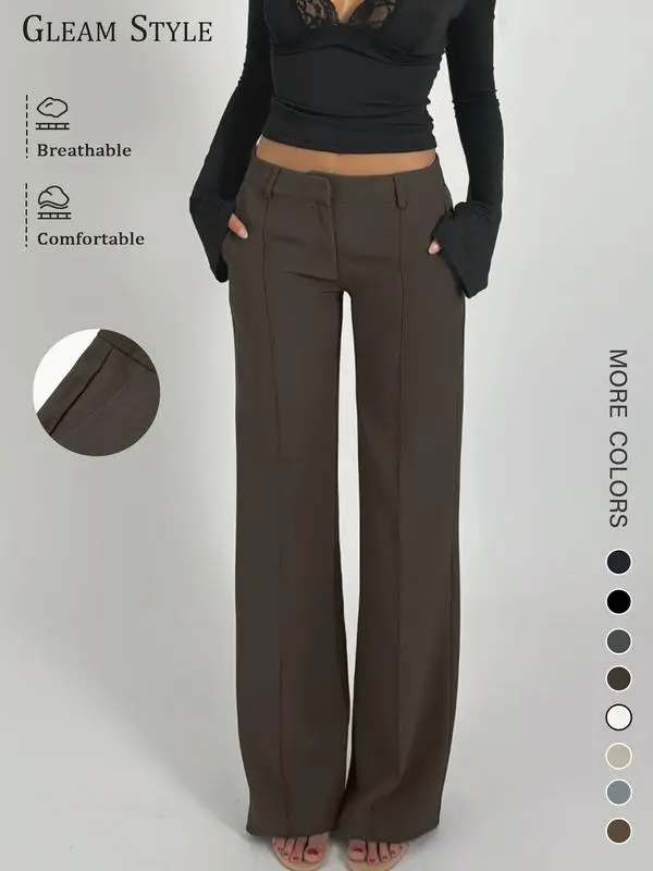Women's Casual Fashion Suit Pants