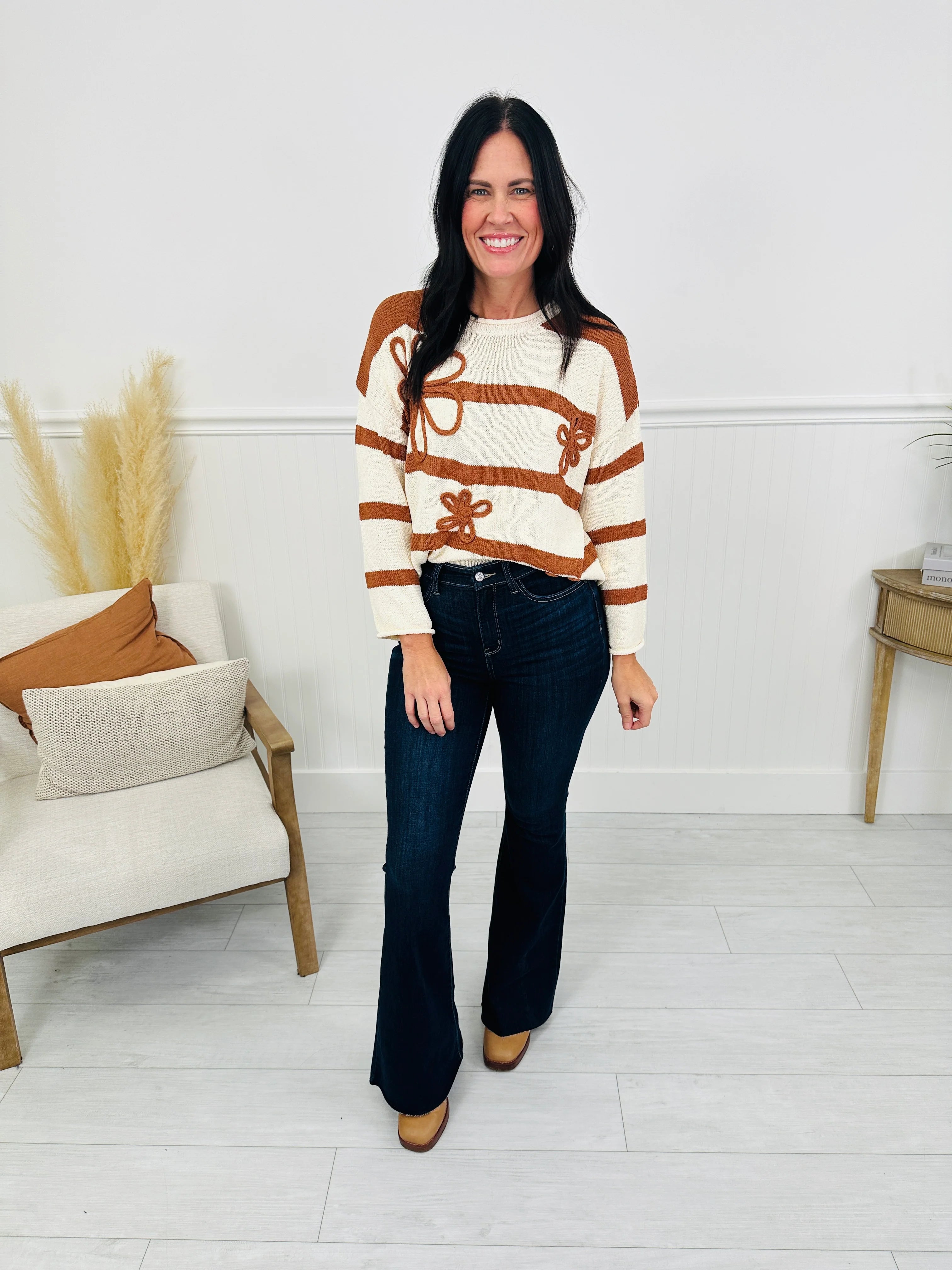 Judy Blue See Ya There Flare Jeans