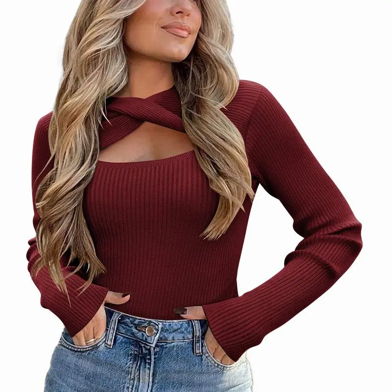 Women's Pullover Sweaters Long Sleeve