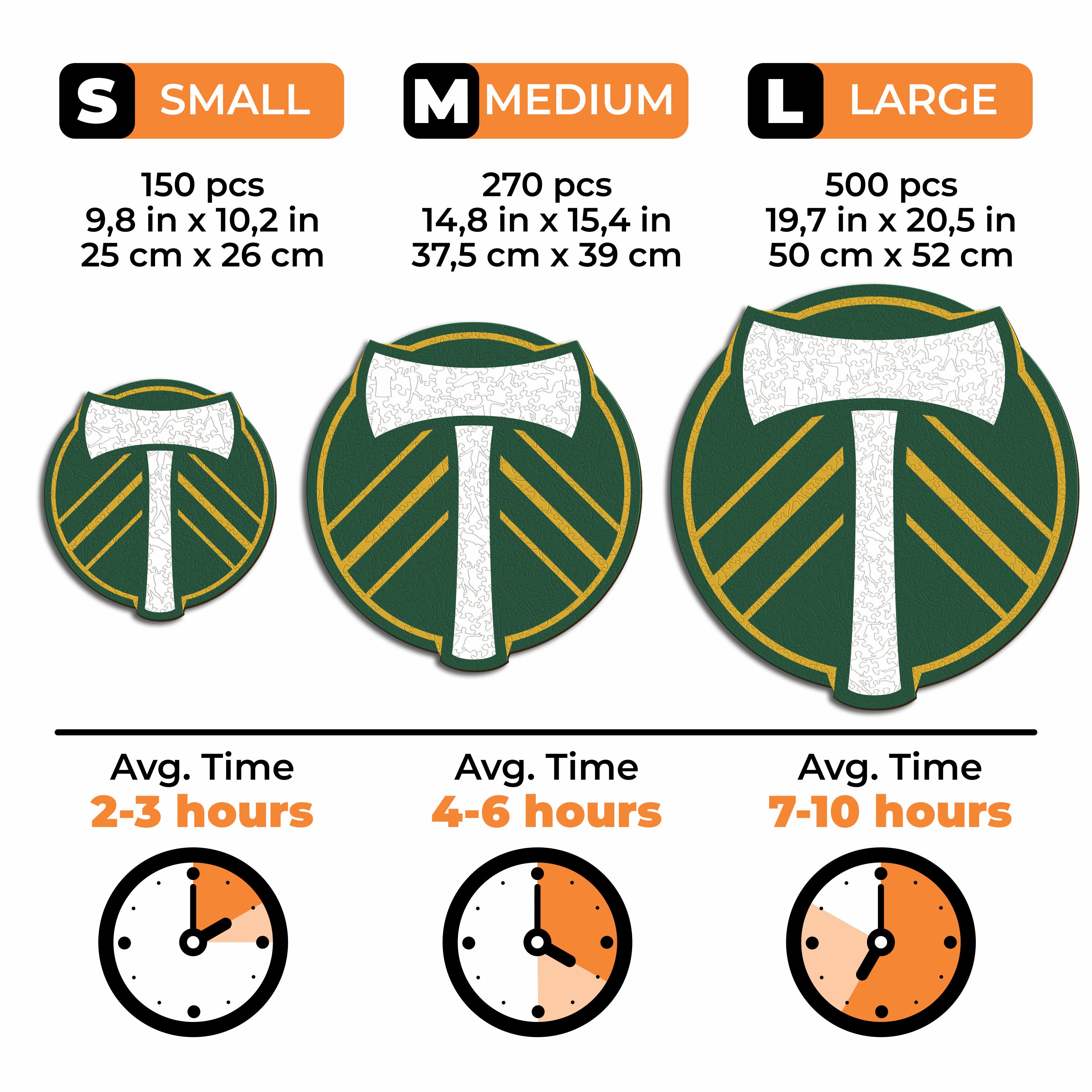 Portland Timbers® Logo - Wooden Puzzle