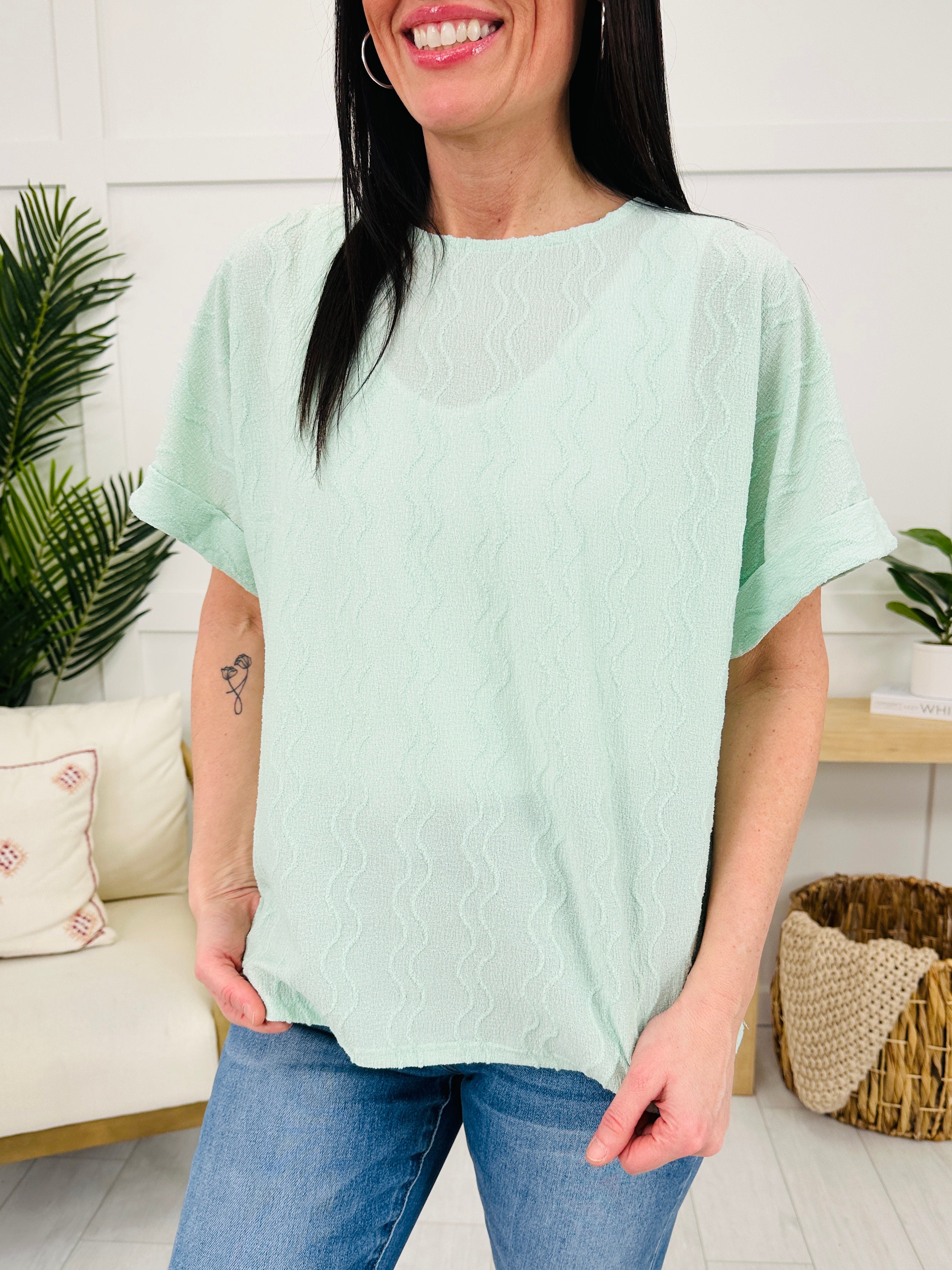 Effortless In Style Top- Multiple Colors!