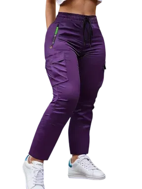 🔥8-Pack Women's Multi-Pocket Cargo Pants