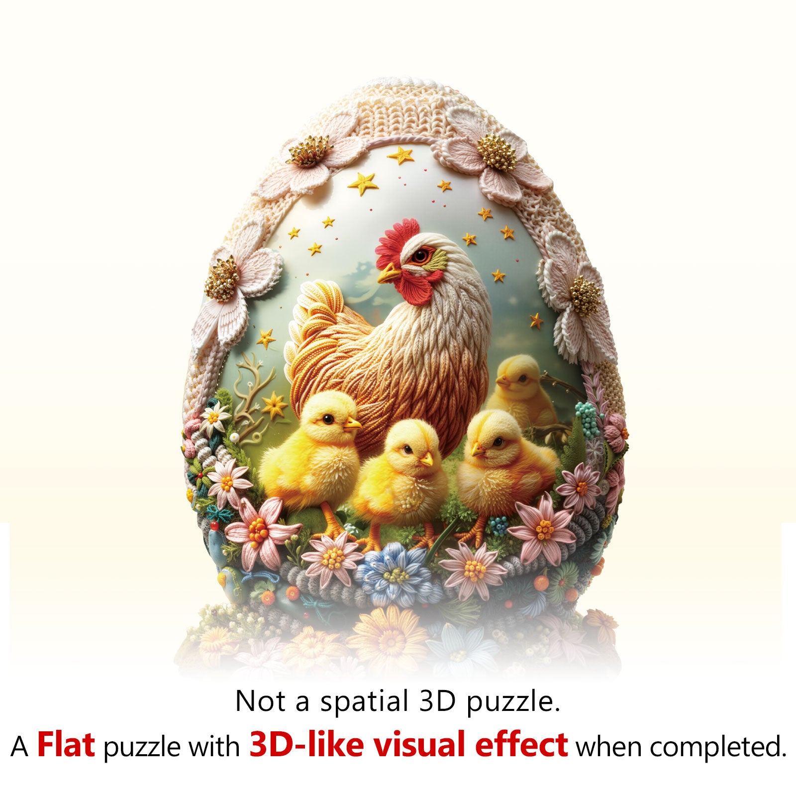 Mother’s Care Wooden Jigsaw Puzzle