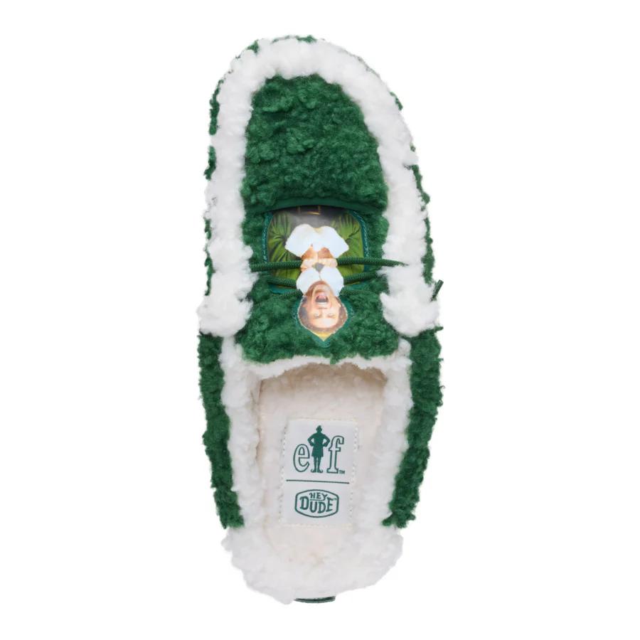 Wally Slipper Buddy The Elf - Pine Green/Winter Green