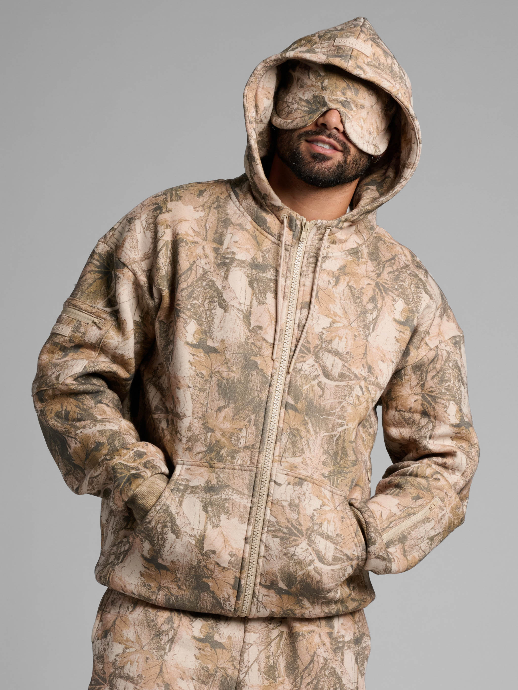 Airplane Mode Travel Zip Hoodie