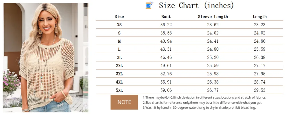 Womens Summer Scoop Neck Short Sleeve (Just $3 Each!)