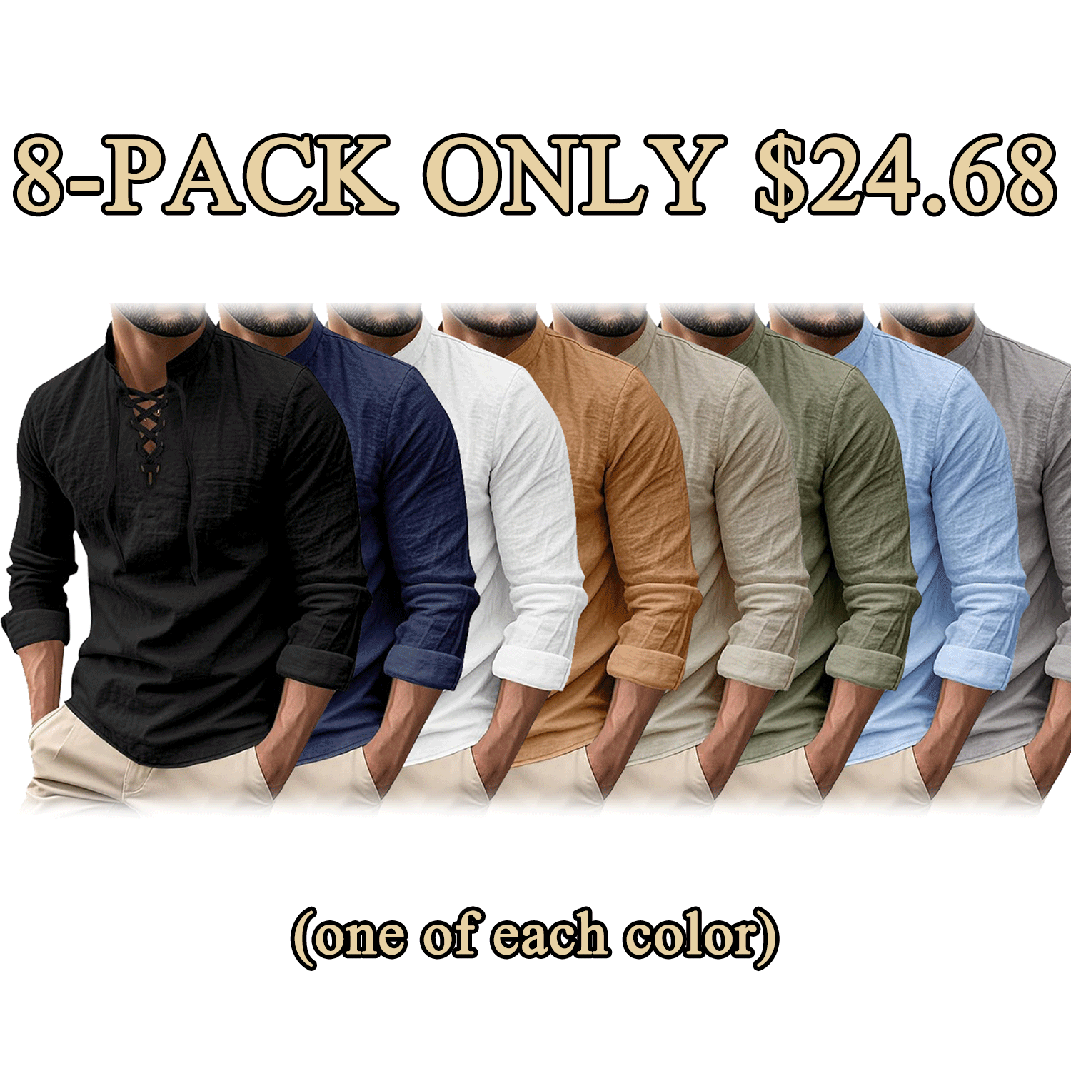 Men’s Performance Long Sleeve Shirt – Breathable Active Tee