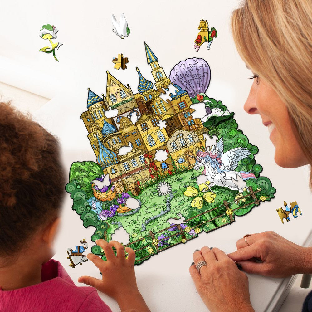 Fairy Tale Castle Wooden Jigsaw Puzzle