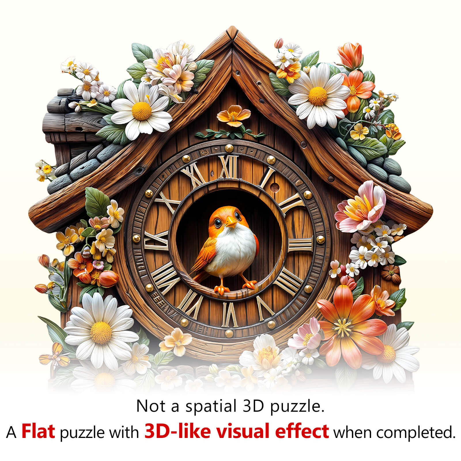 Timebird Chime Wooden Jigsaw Puzzle