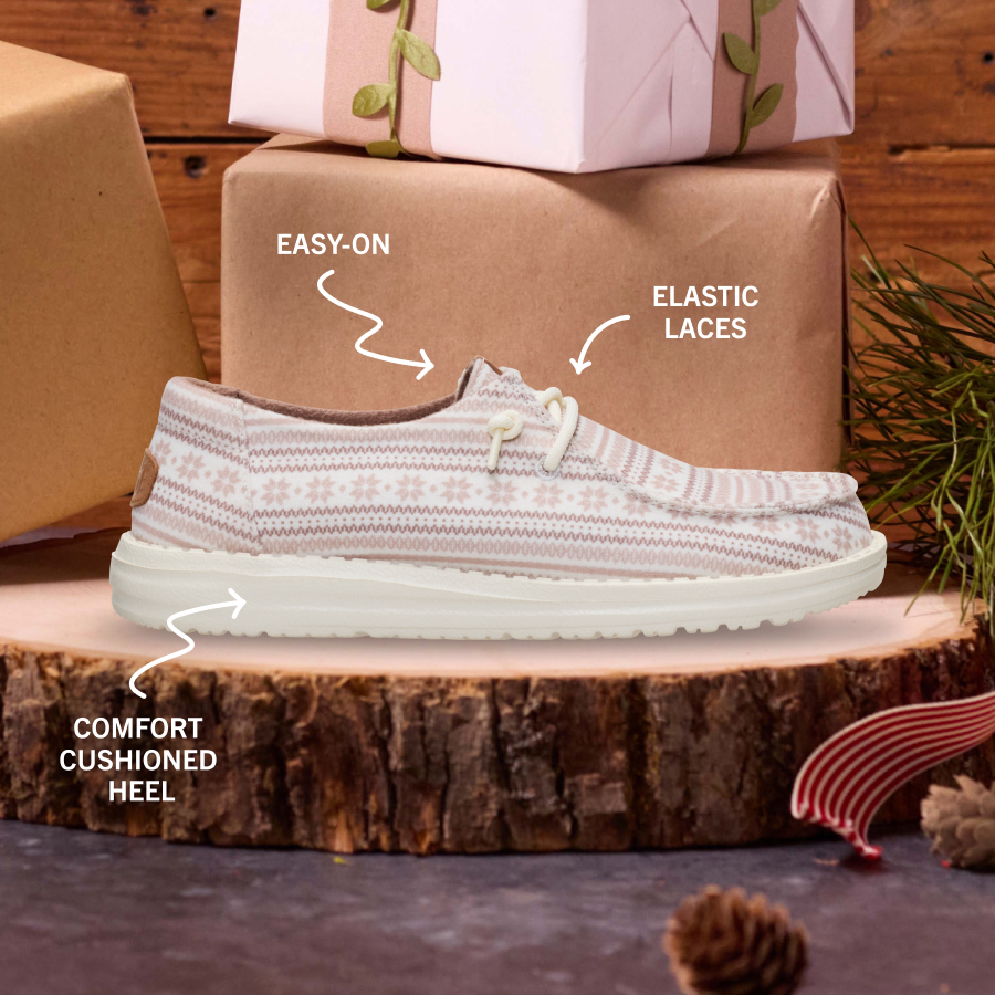 Wendy Nordic Sweater - Egret/Multi