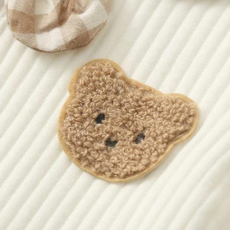 Baby Newborn Bear Cotton Romper