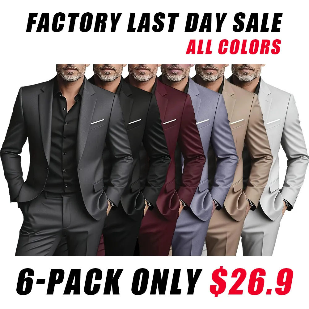 Men's two-piece formal suit