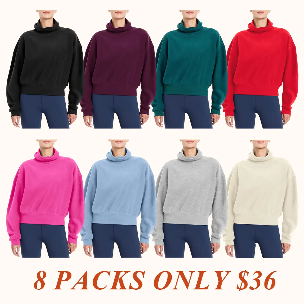 Women's Oversized Performance Microfleece Sweatshirt