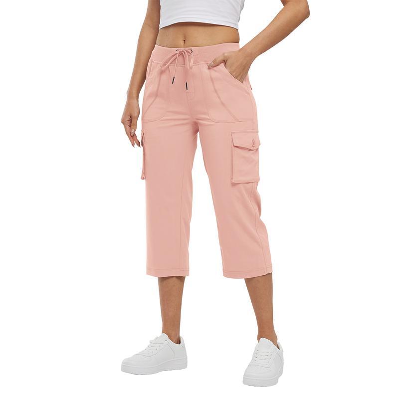 💝FINAL SALE💝 - Multi-Pocket Capri Cargo Pants