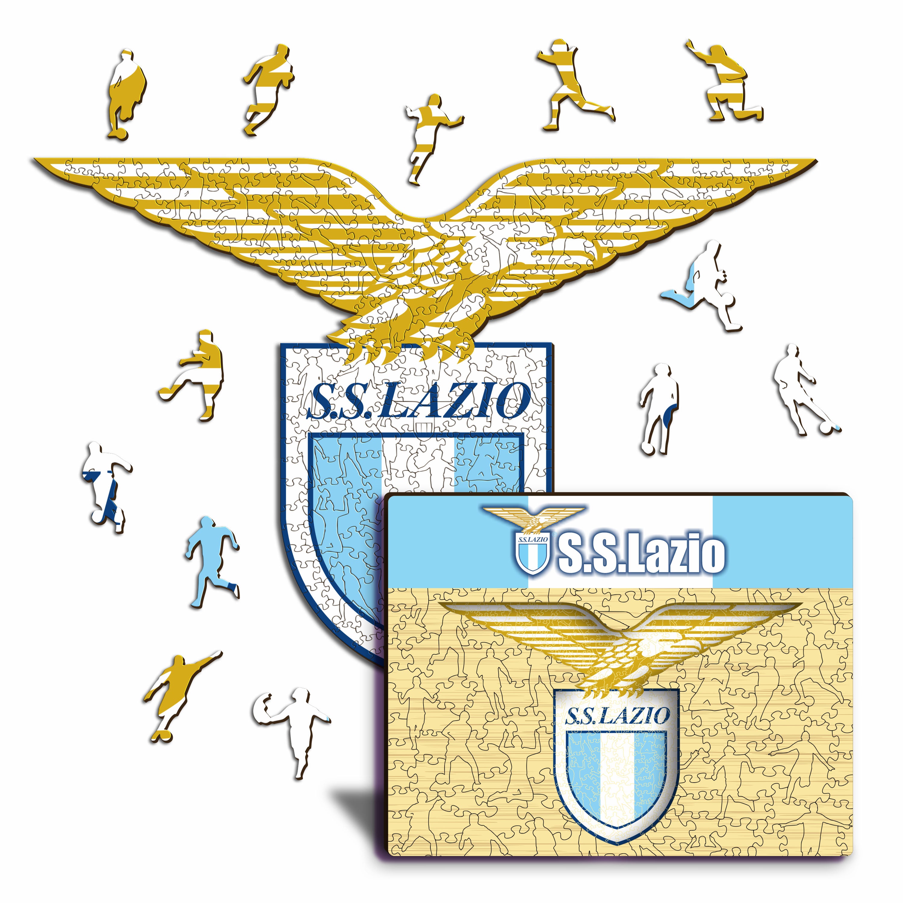 SS Lazio® Logo - Wooden Puzzle