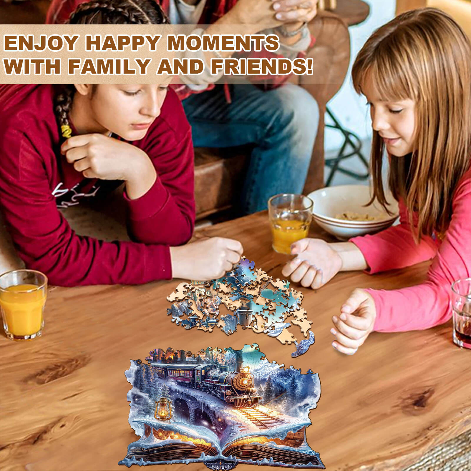 Magic Snowpiercer Wooden Jigsaw Puzzle