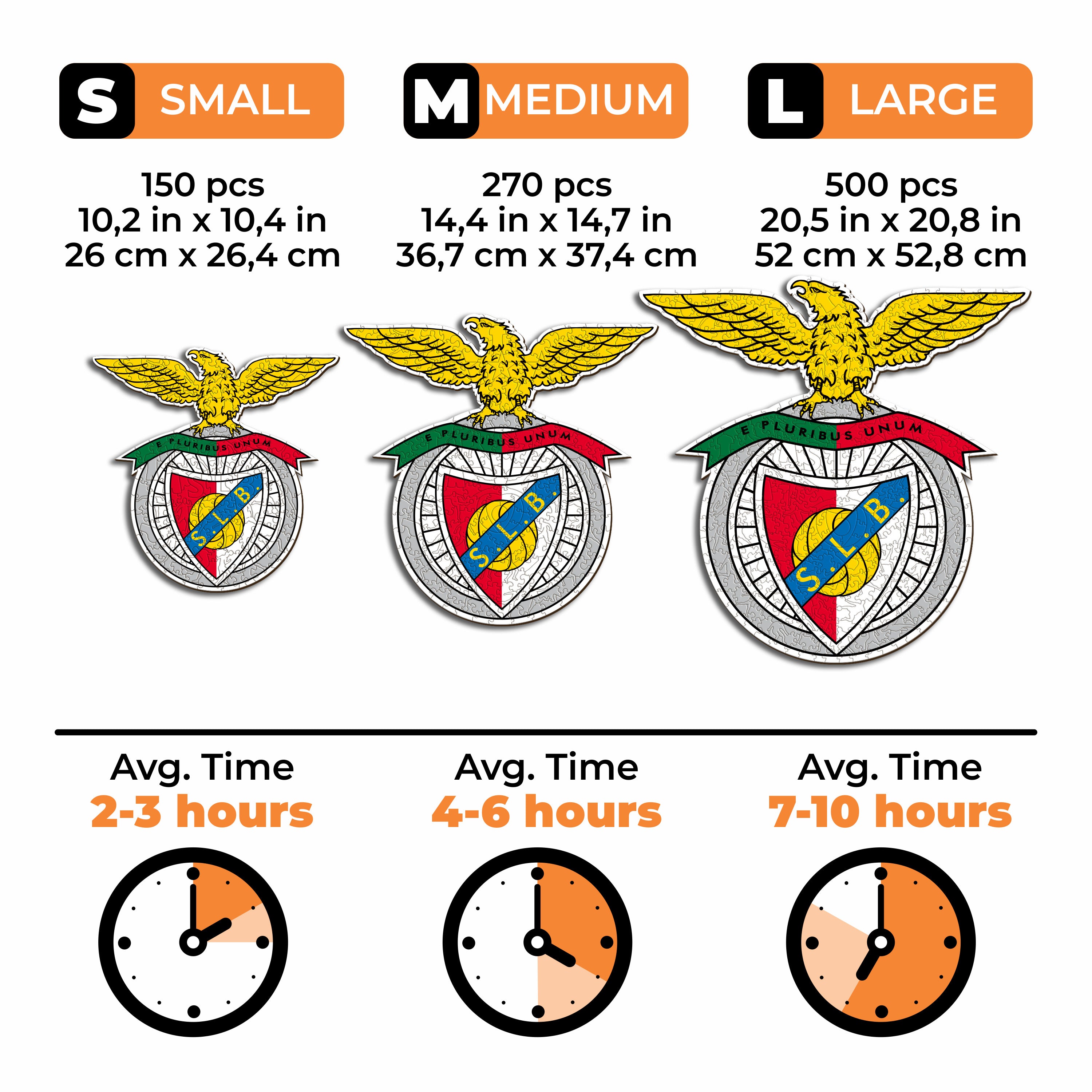 SL Benfica® Logo - Wooden Puzzle