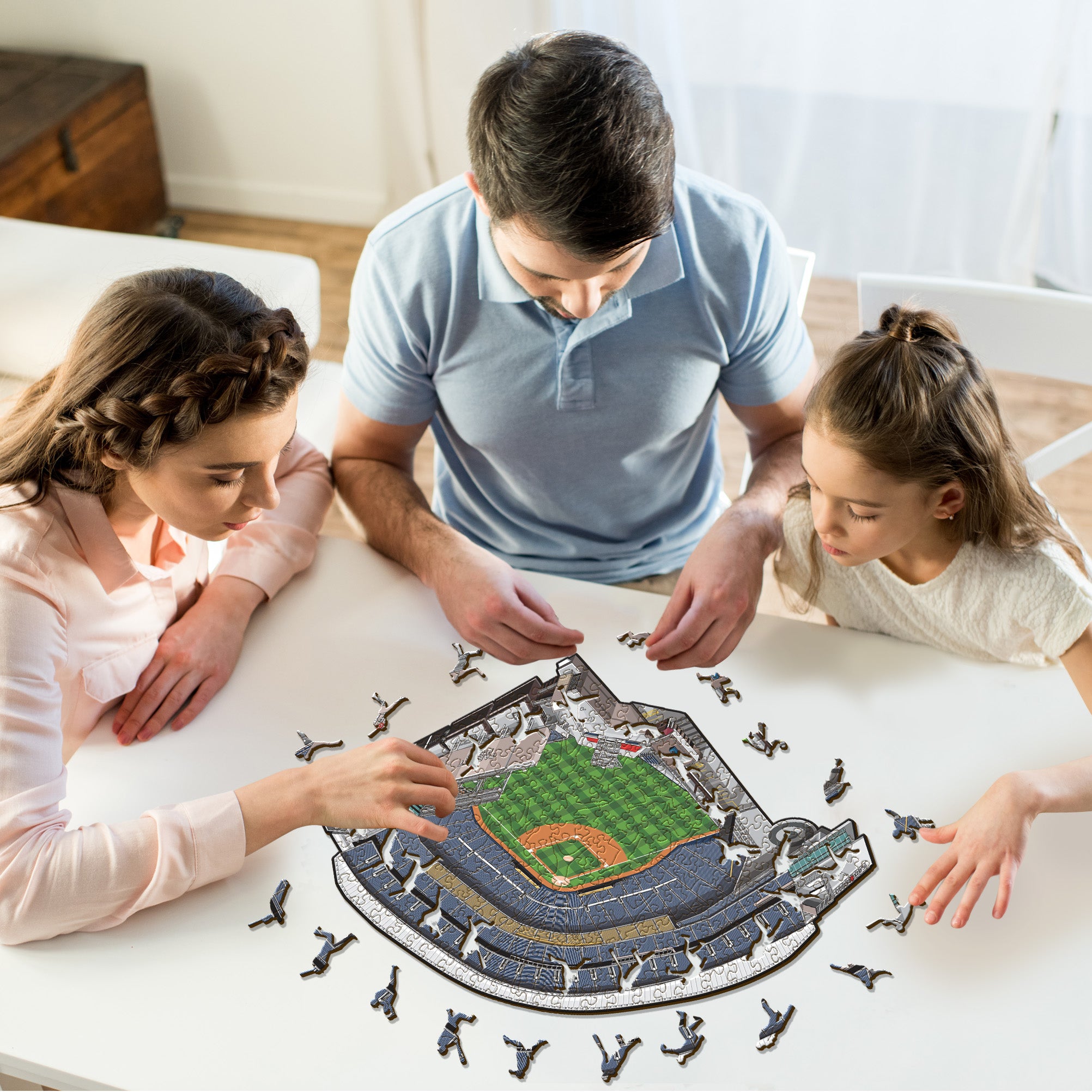 Minnesota Twins™ Target Field Stadium - Wooden Puzzle