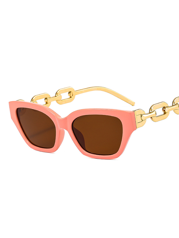 Geometric Hollow Sun-Protection Sunglasses Accessories