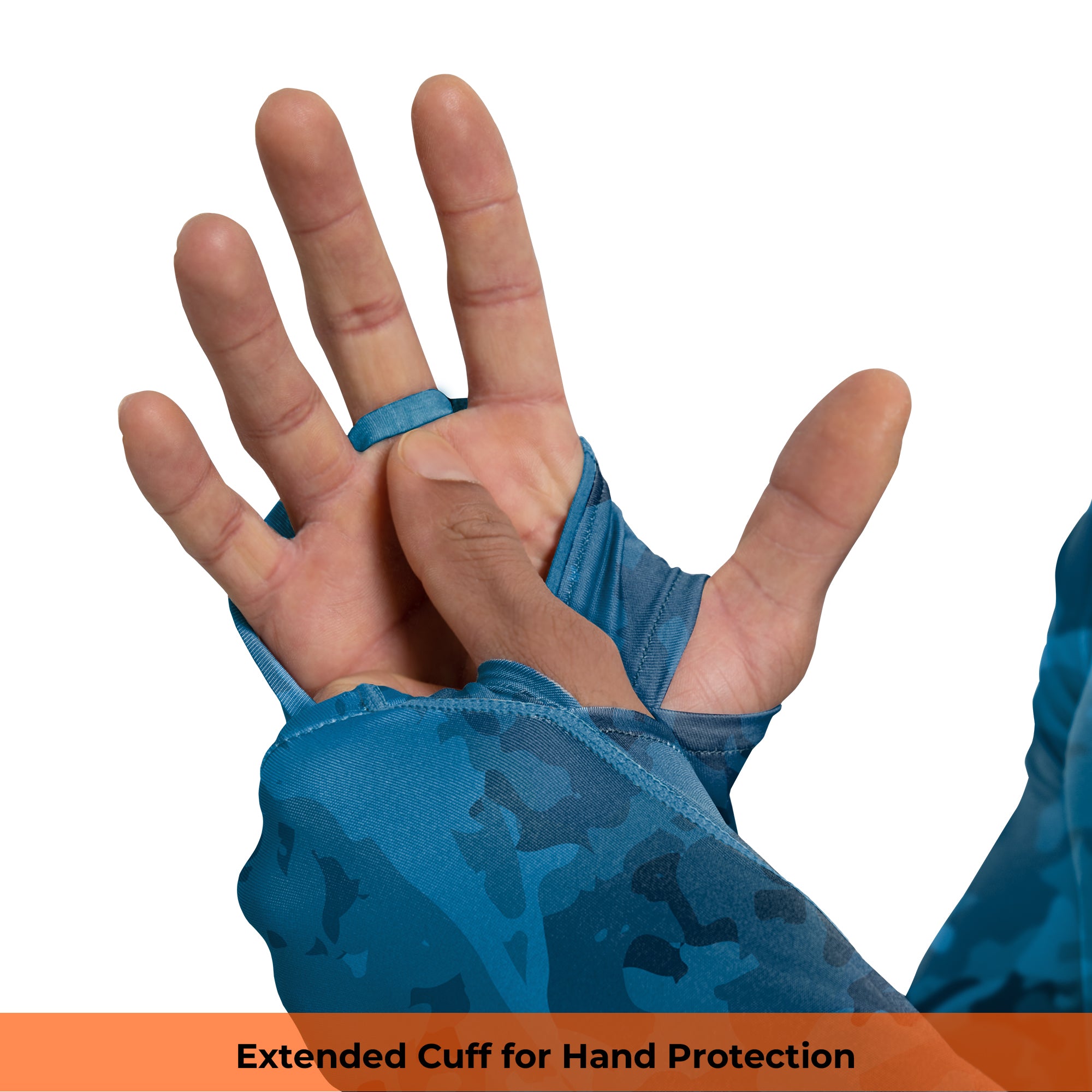 Men's UPF 100+ Performance Cooling Hoodie with Gaiter