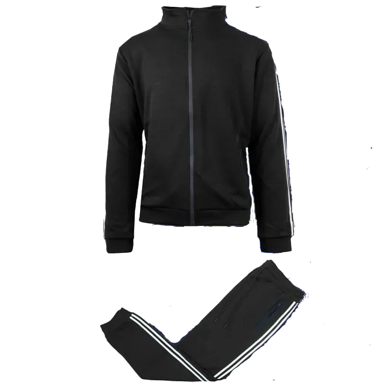 Men's Striped Tracksuit Set - 2 Full Sets