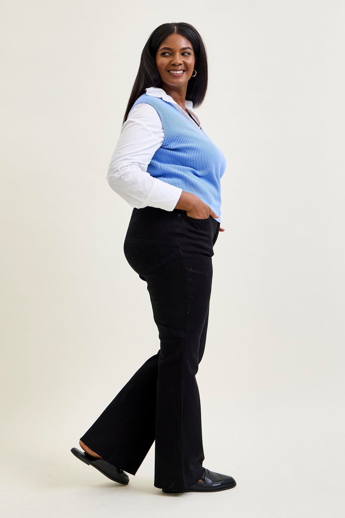 Josie High Rise Star Flare - PLUS