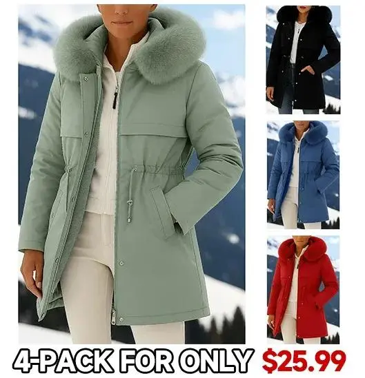 4-Pack Women's Winter Coat Sherpa Jackets