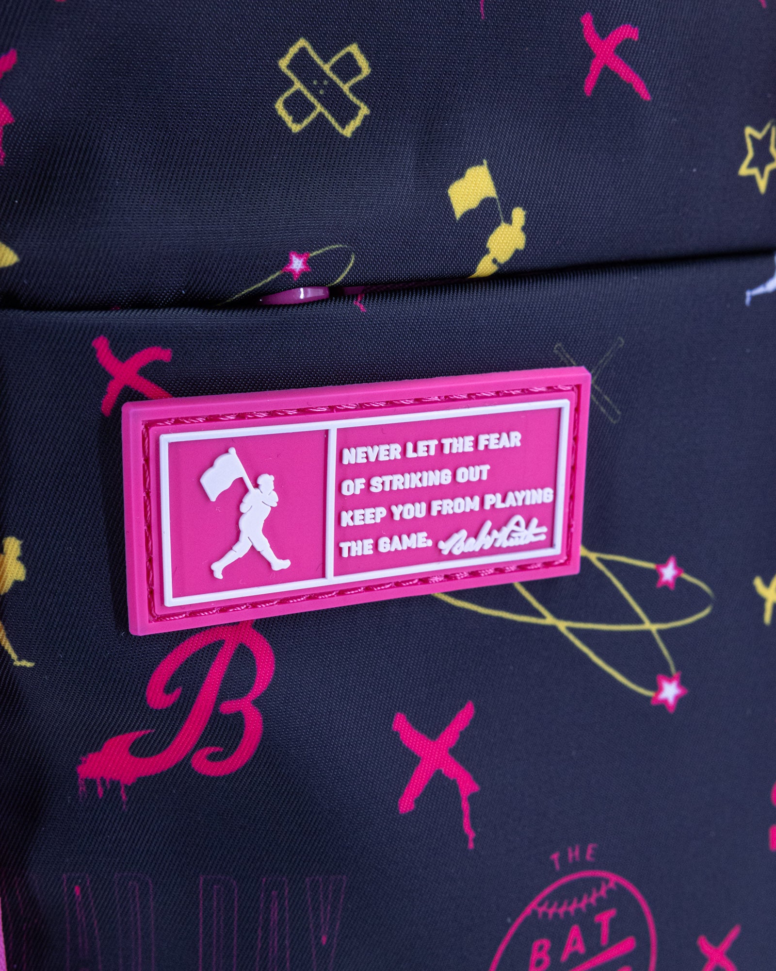 Bat Bros Bad Day No Fear Cap Clip Backpack