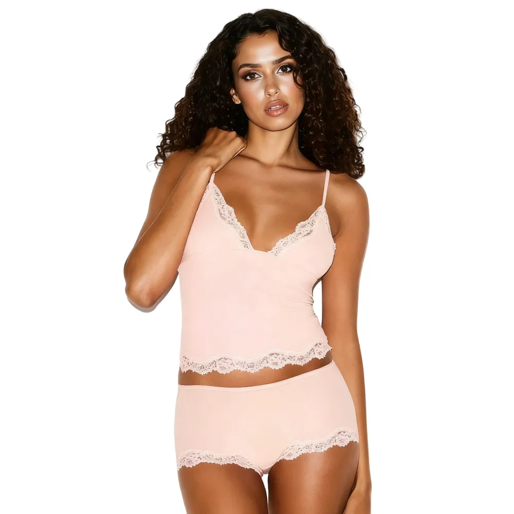 Women's Sexy Lace Wirefree Breathable Bralette & Panties Set