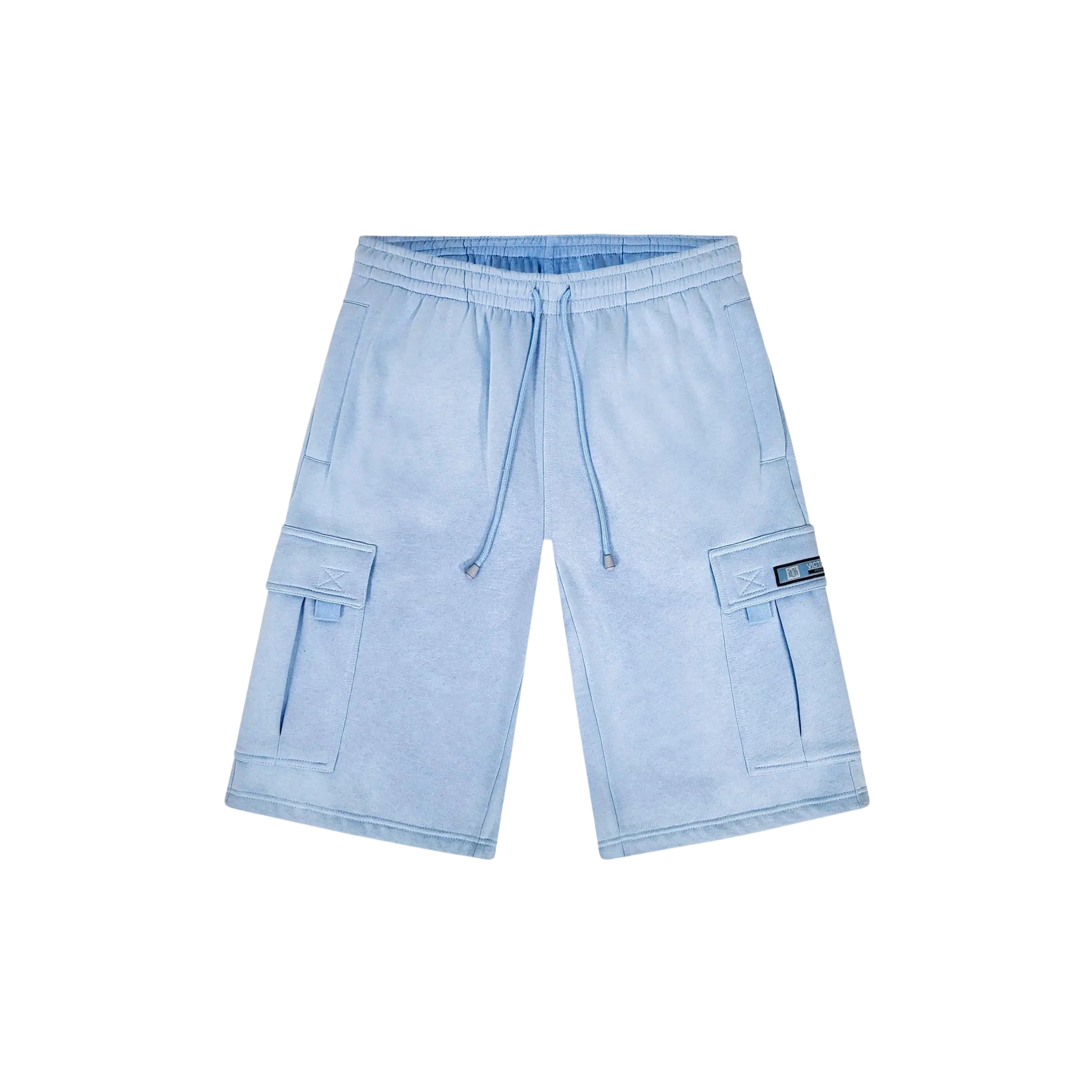 Baggy fit Fleece Shorts Menswear Cargo pocket