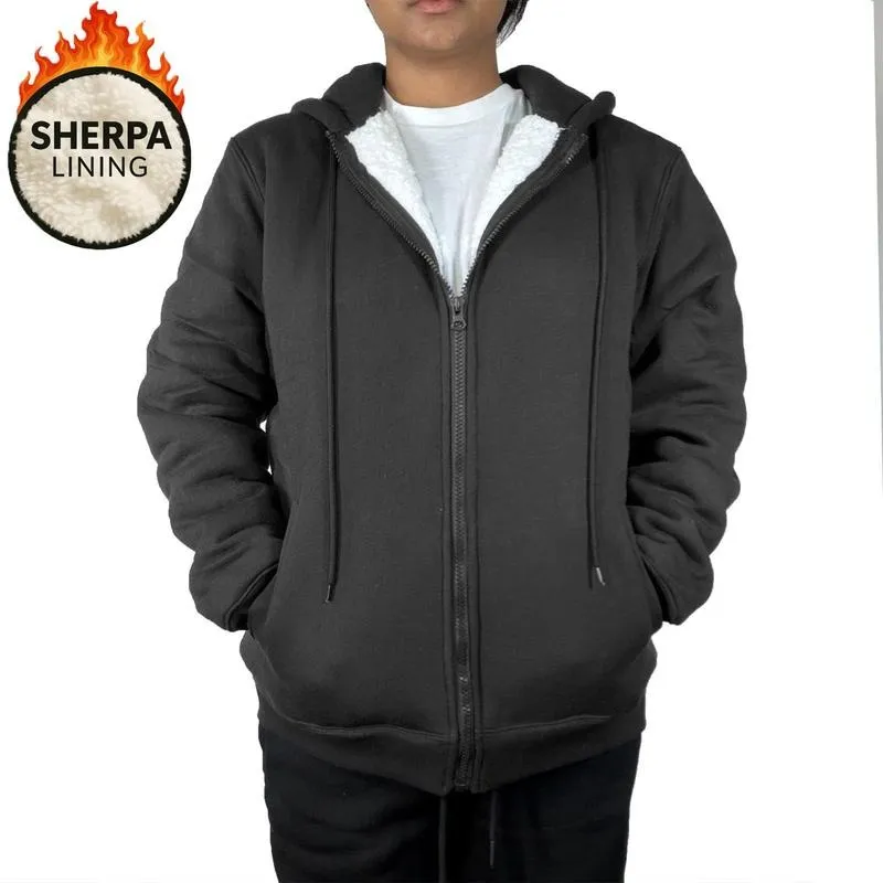 Women's Regular Fit Heavyweight Sherpa Fleece Lined Hoodies