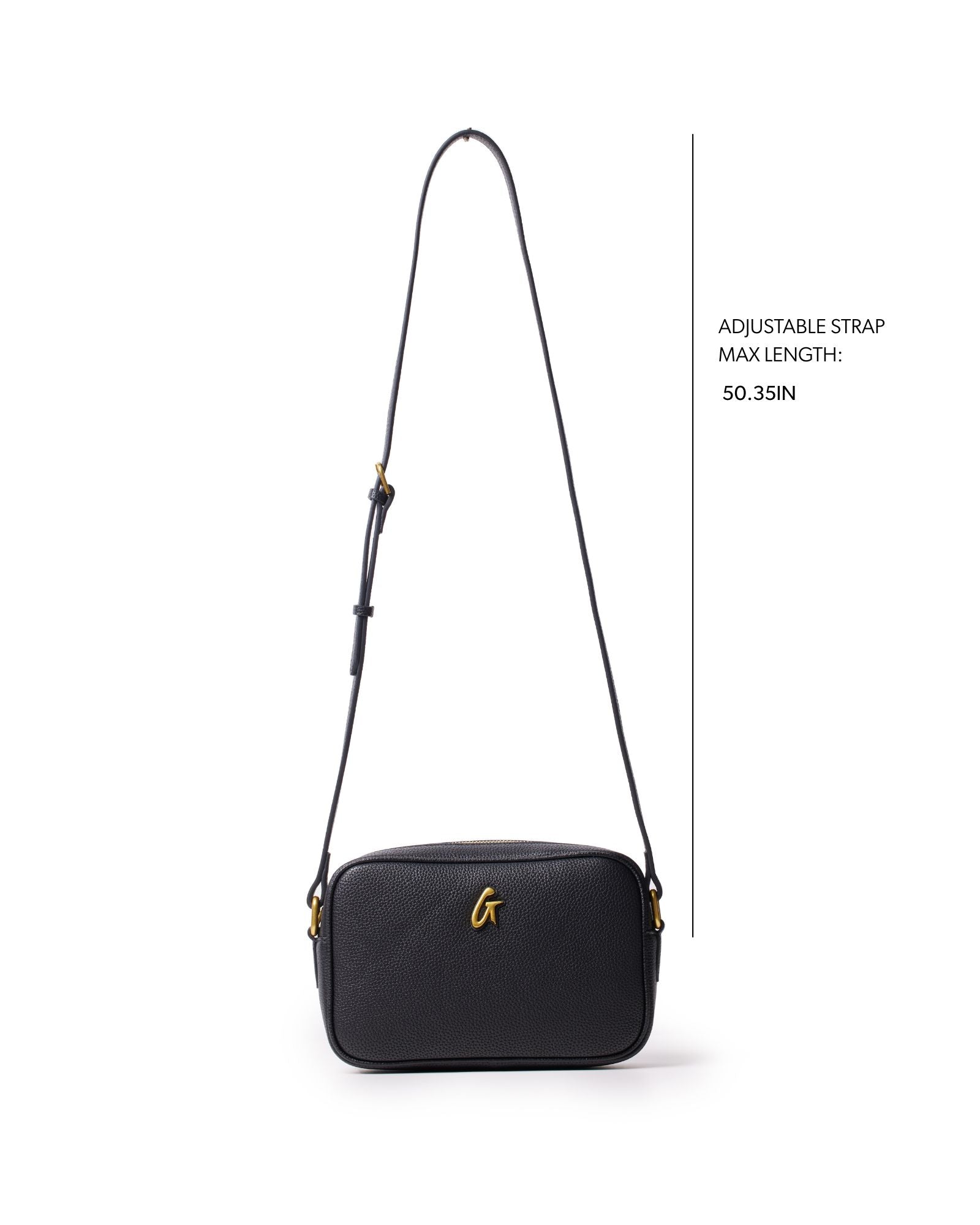 STANDARD PEBBLE CAMERA BAG - BLACK