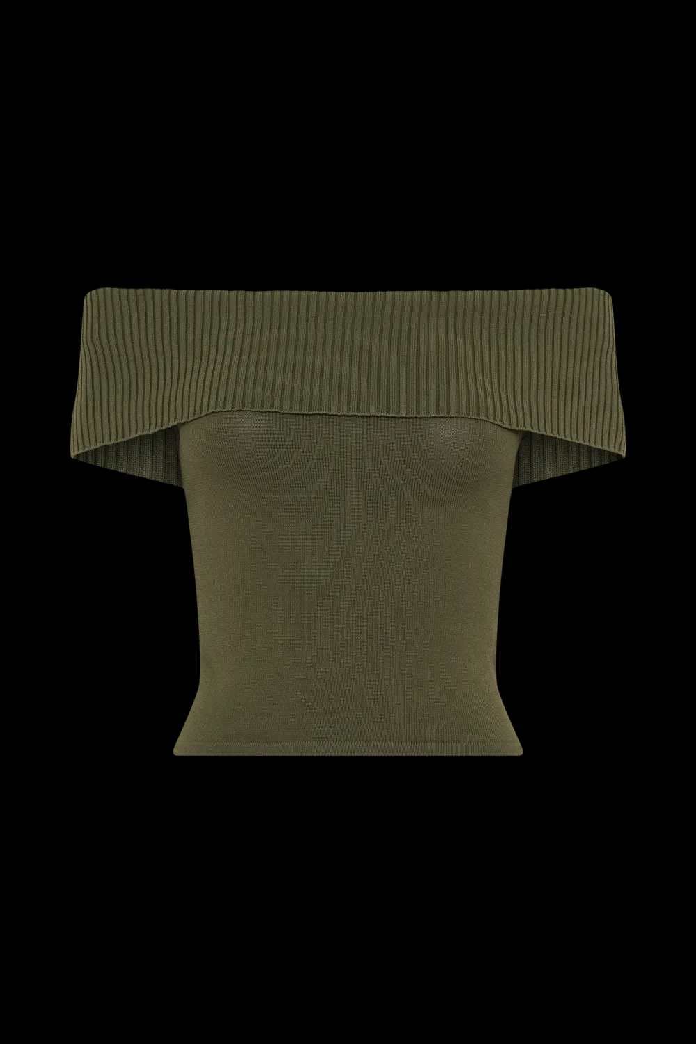 Off Shoulder Knit Top