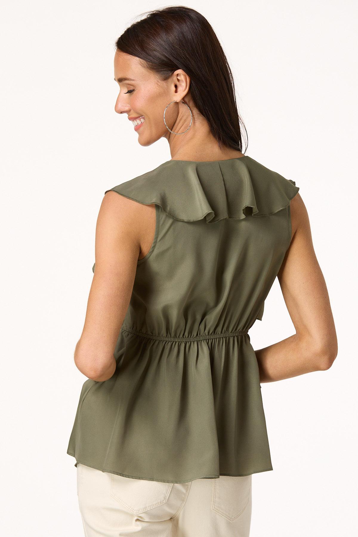 Dressy Ruffled Tank