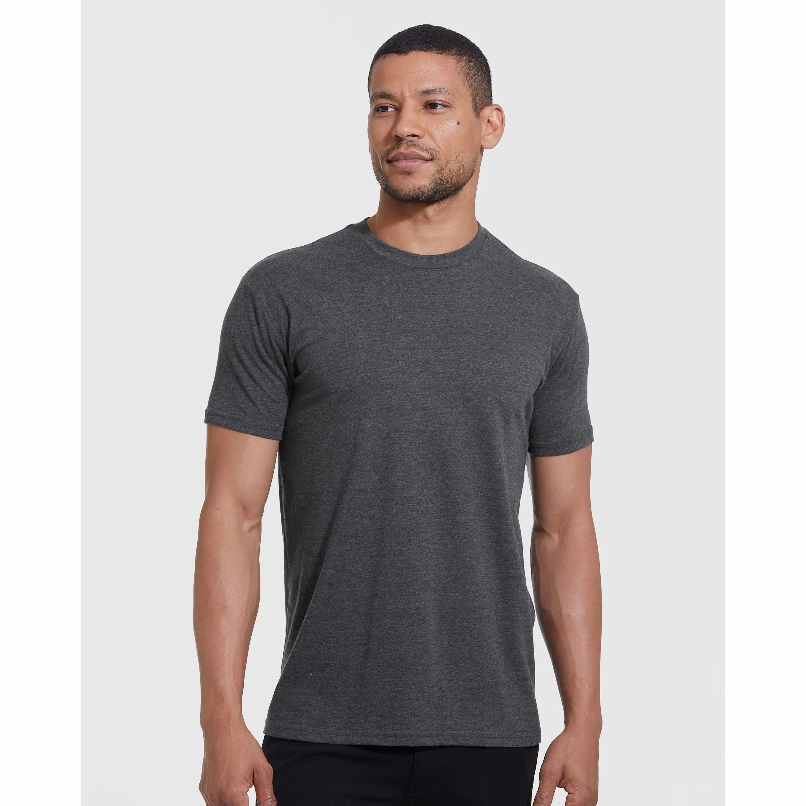 Men's Premium Fit Short Sleeve Crew Neck T-Shirt – Soft Everyday Essential