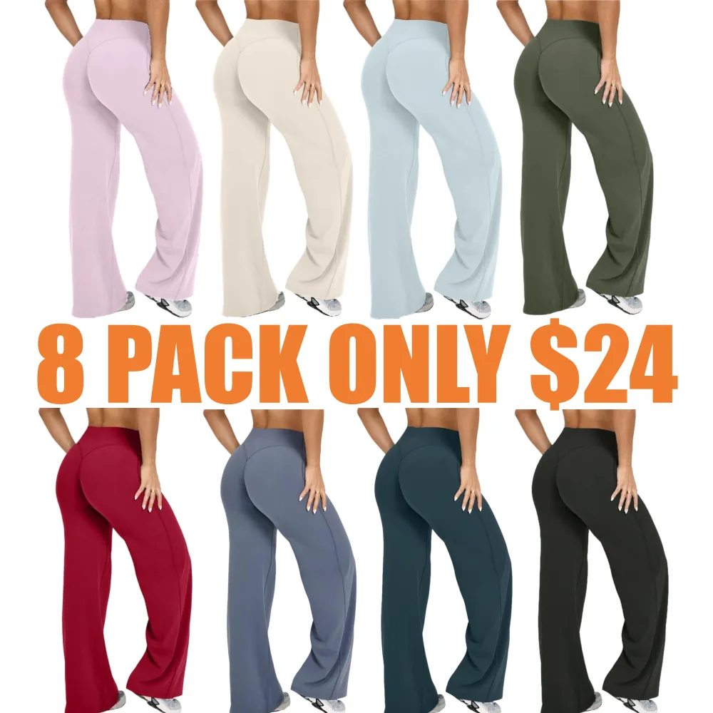 Women's Loose-Fitting High-Waisted Stretchy Pants
