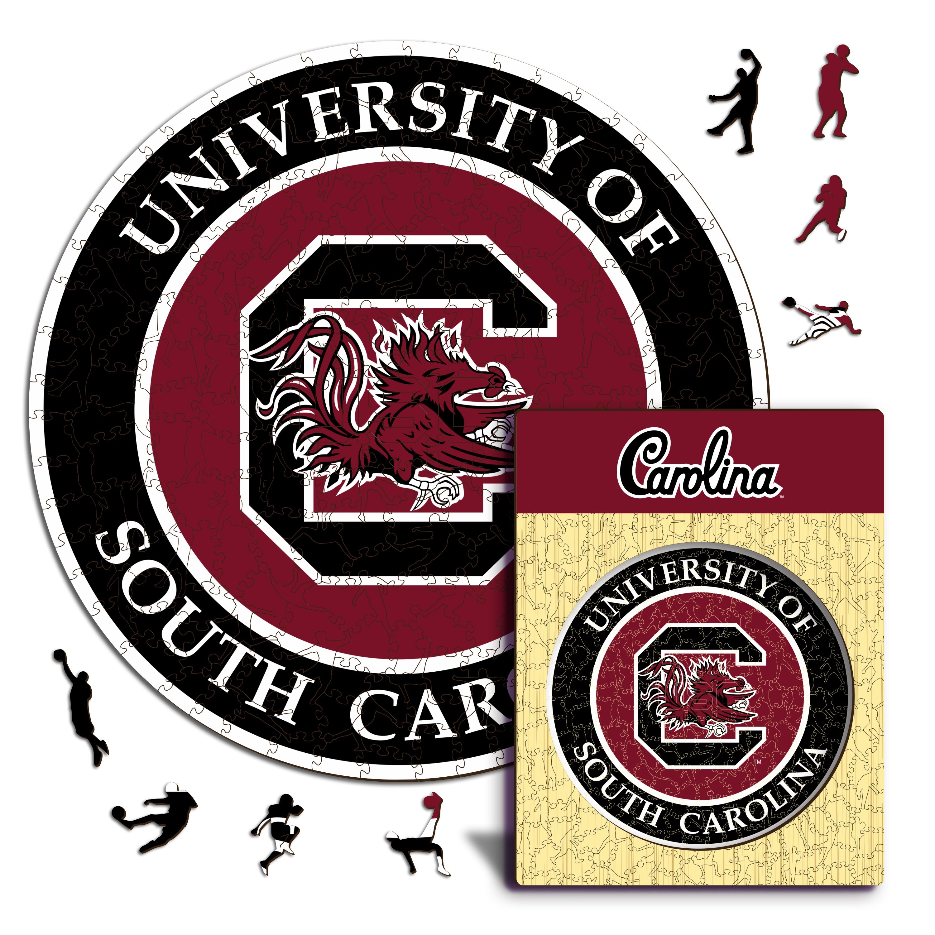 University of South Carolina - Wooden Puzzle