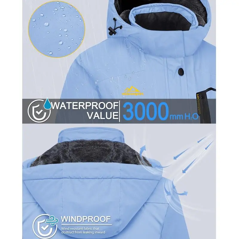 🔥Last Day Promotion!🔥Women's Waterproof Ski Jacket