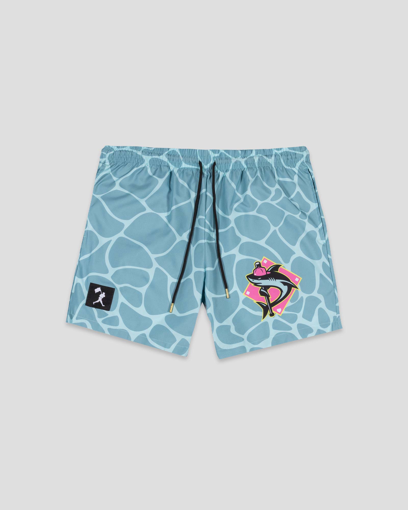 Shark Attack Cage Trunks (Clear Water) - Youth