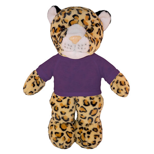 Soft Plush Leopard with Tee 8inch