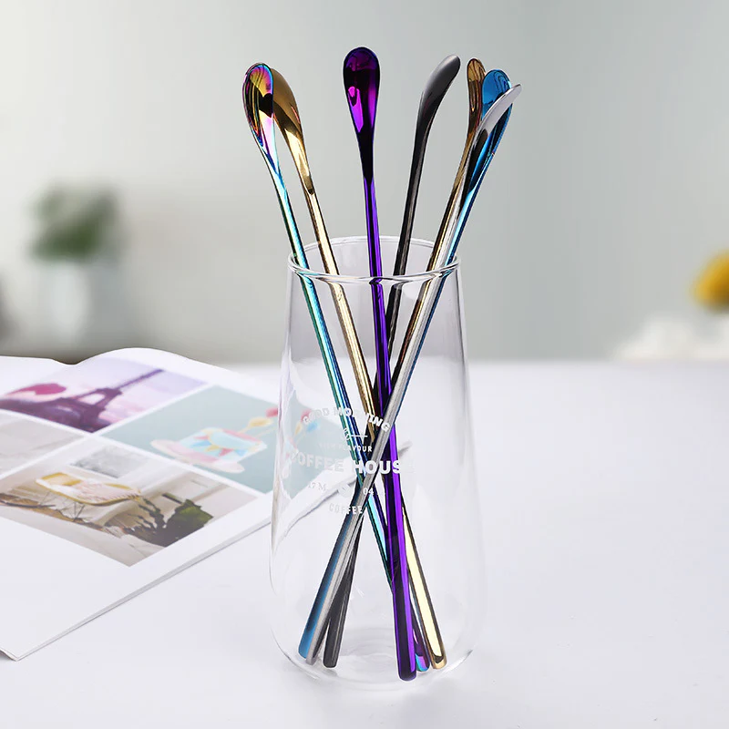 Long Handle Chocolate Spoons