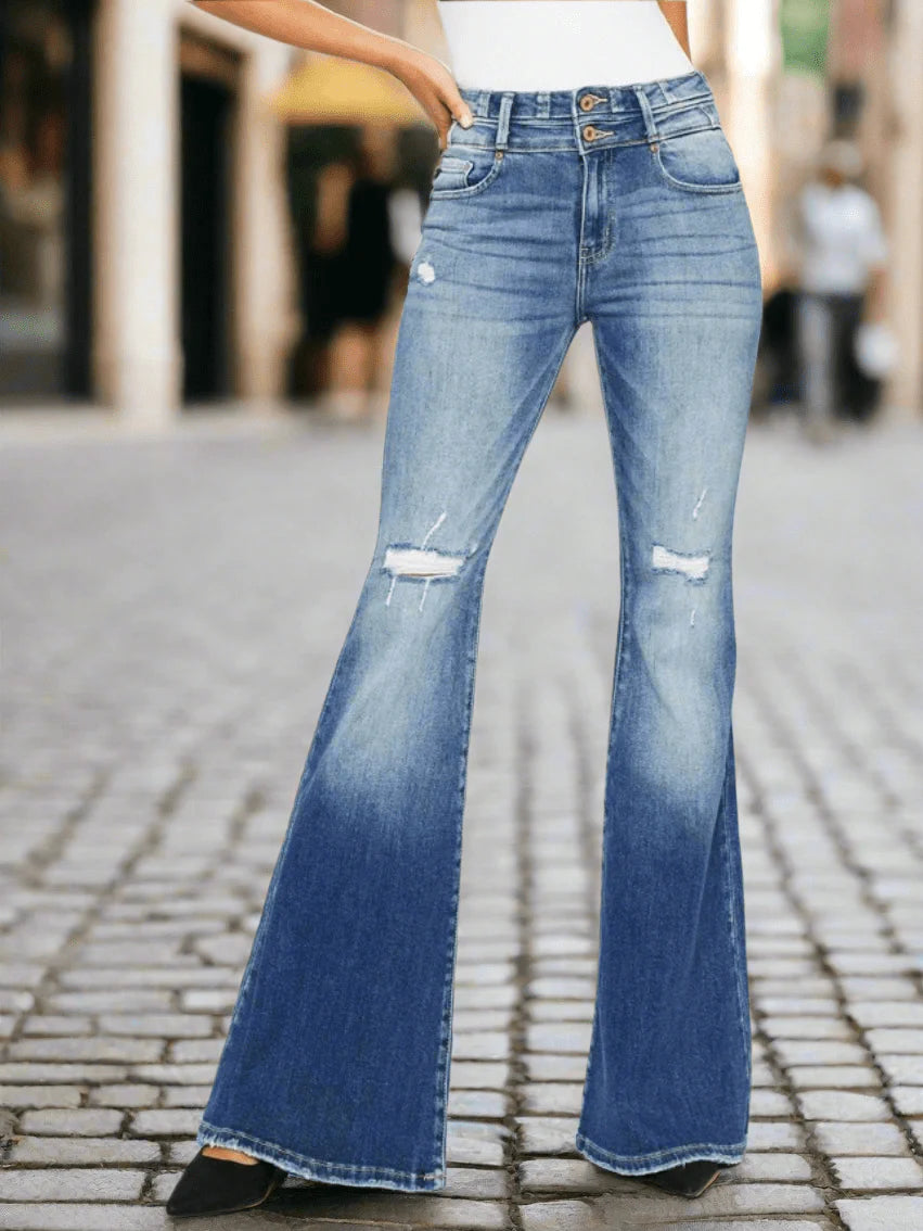 Helena High Rise Flare Jeans