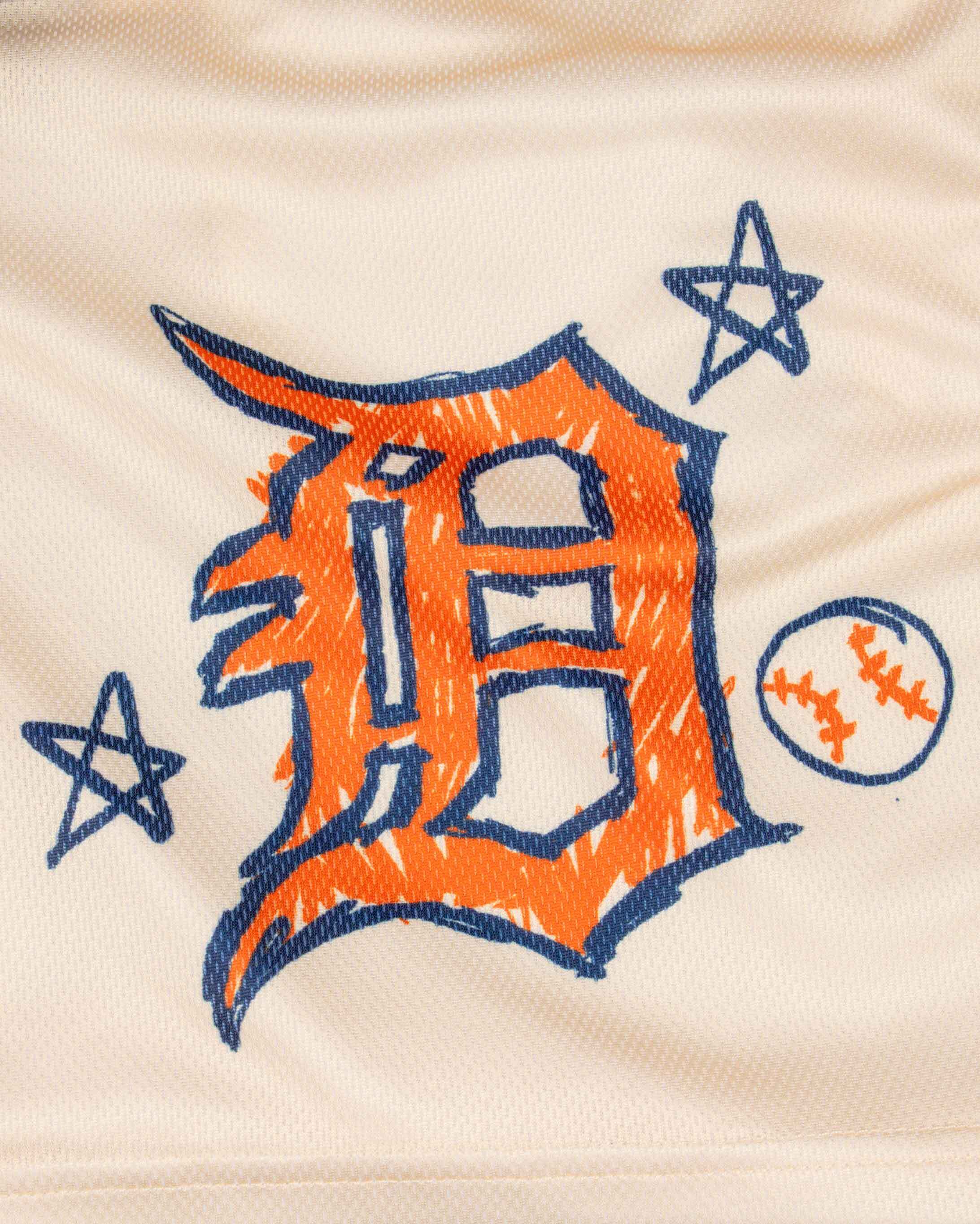 Crayon Series Diamond Air Youth Mesh Shorts - Detroit Tigers