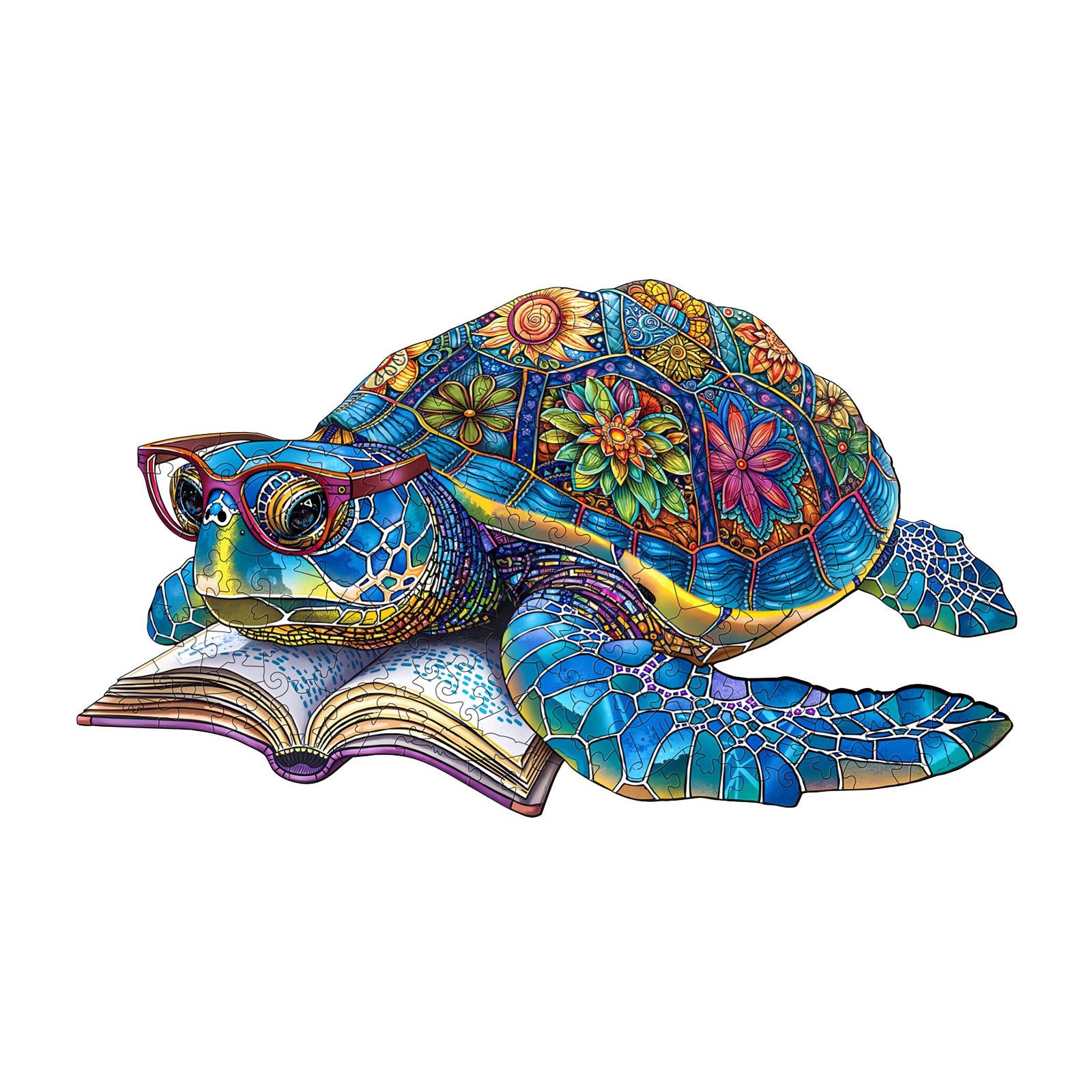 Reading The Ocean Wooden Jigsaw Puzzle