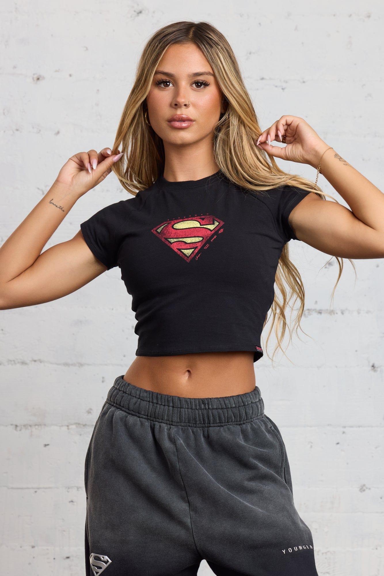 W492 Superman Baby Tee