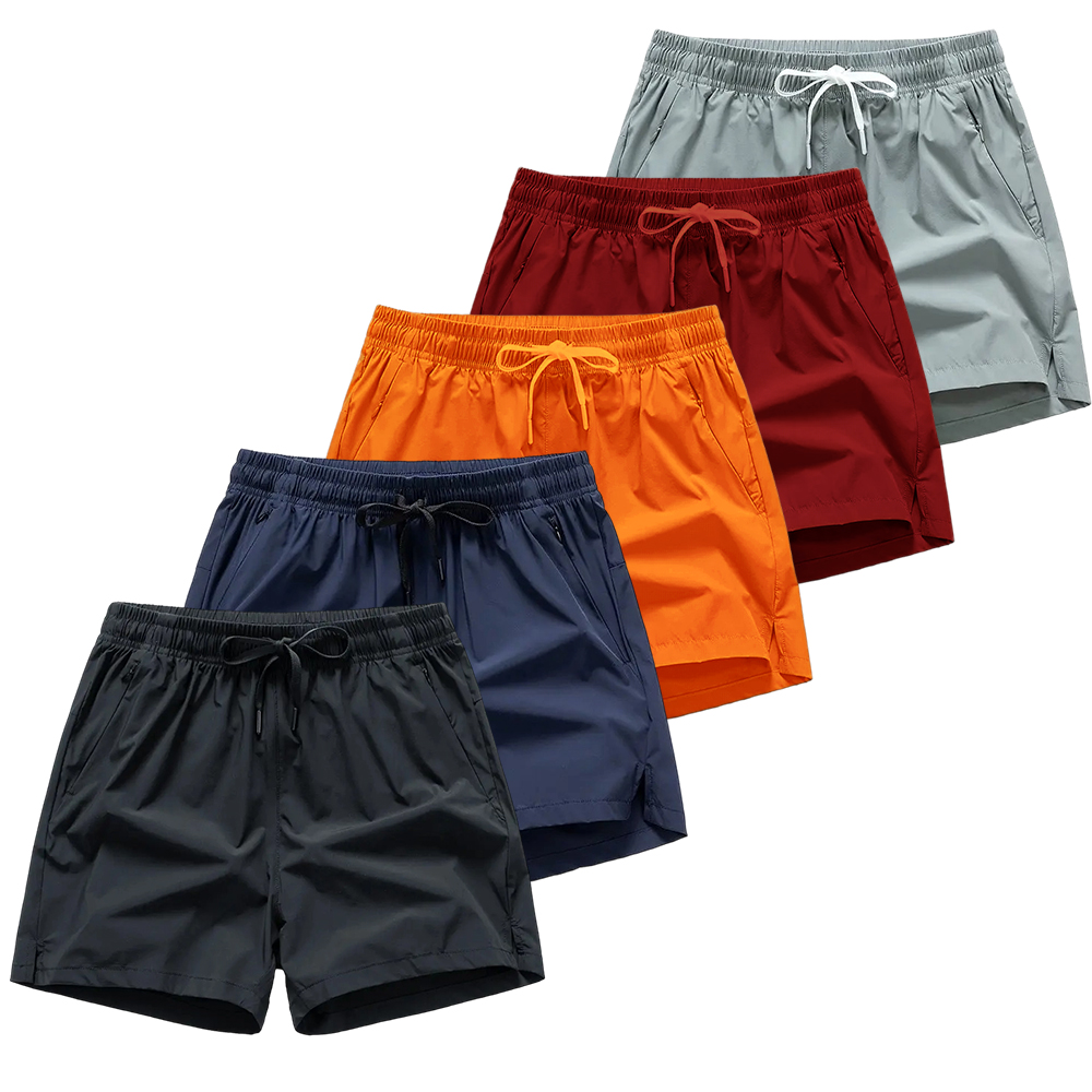 Men's Quick-Dry Athletic Drawstring Shorts