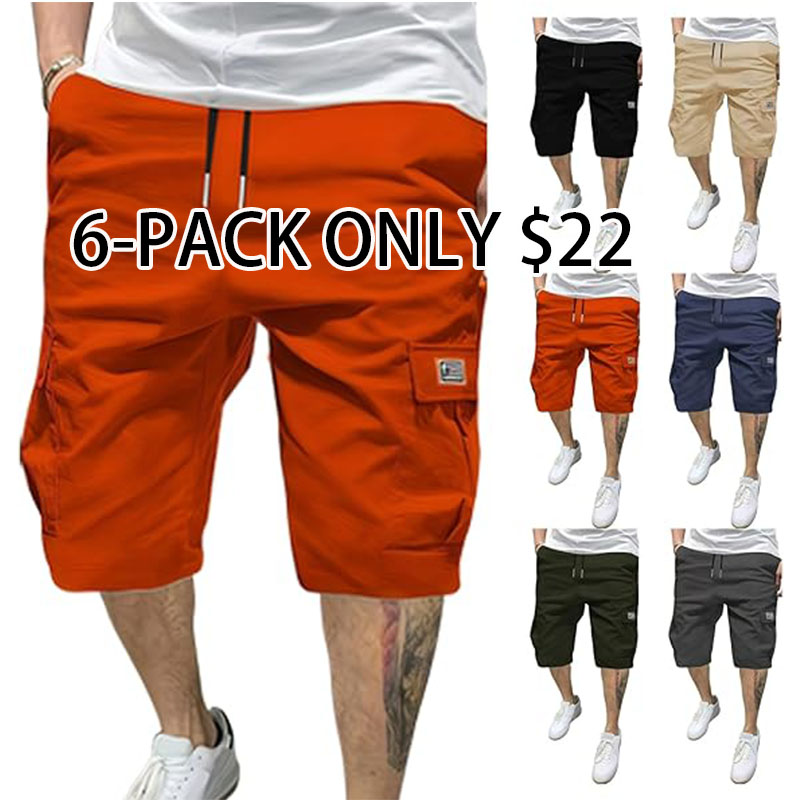 Men's Outdoor Cargo Shorts – Casual & Functional for Summer Adventures