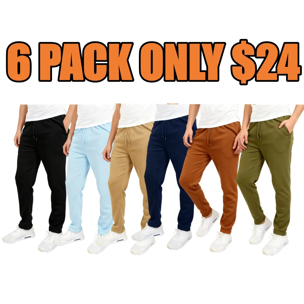 Fleece Active Athletic Jogger Sweatpants