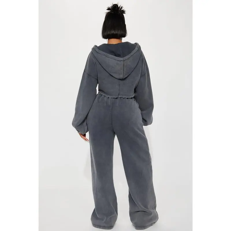 On The Go Fleece Pant Set